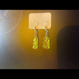 Gummy bear earrings!